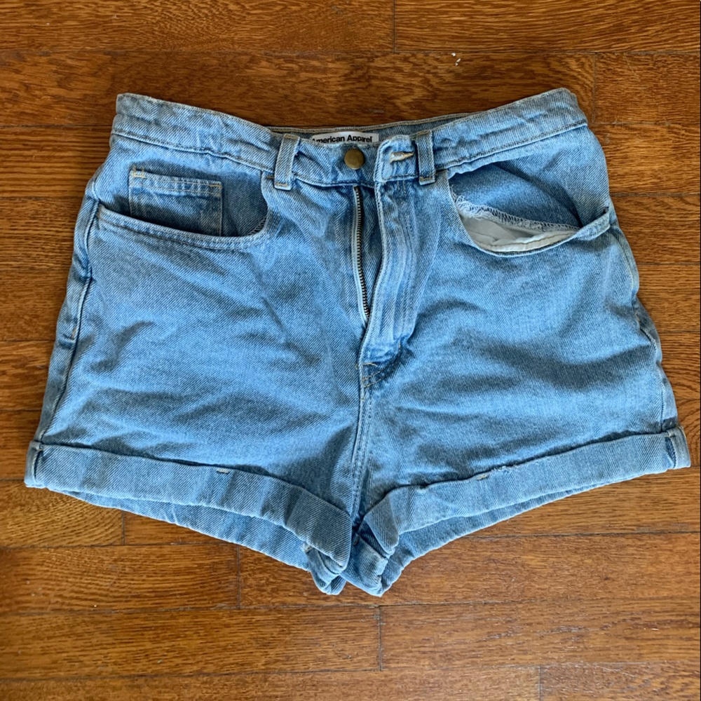 American Apparel Mom Shorts